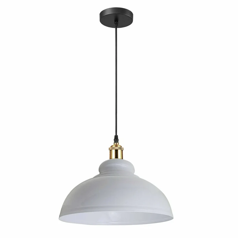 Industrielle lumière vintage Suspension métal Lampe Loft pour Restaurant ~2993