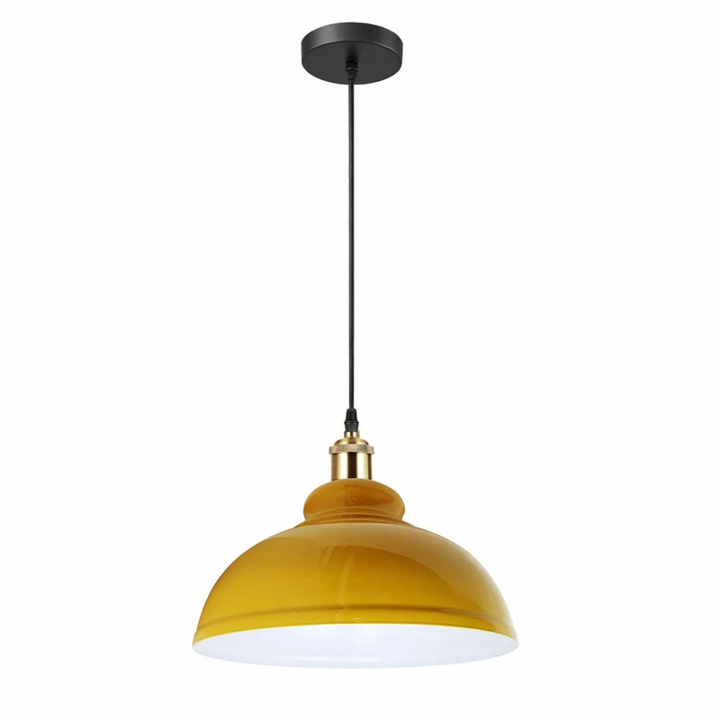 Industrielle lumière vintage Suspension métal Lampe Loft pour Restaurant ~2993