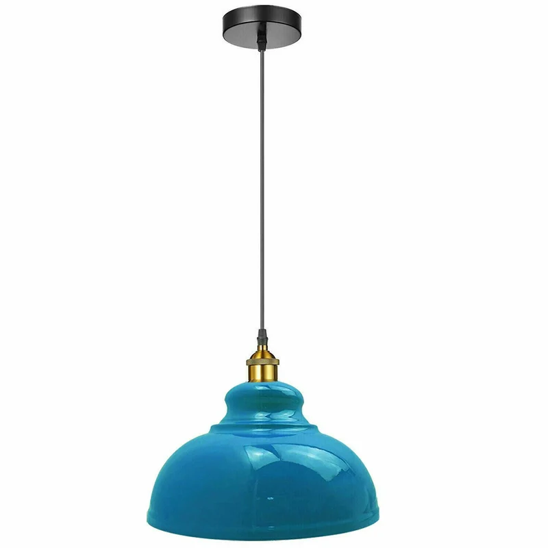 Industrielle lumière vintage Suspension métal Lampe Loft pour Restaurant ~2993
