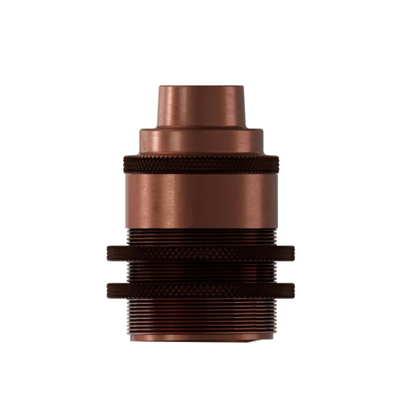 E27 Metall-Lampenfassung mit 20mm Gewinde Rohrleuchten ~3198