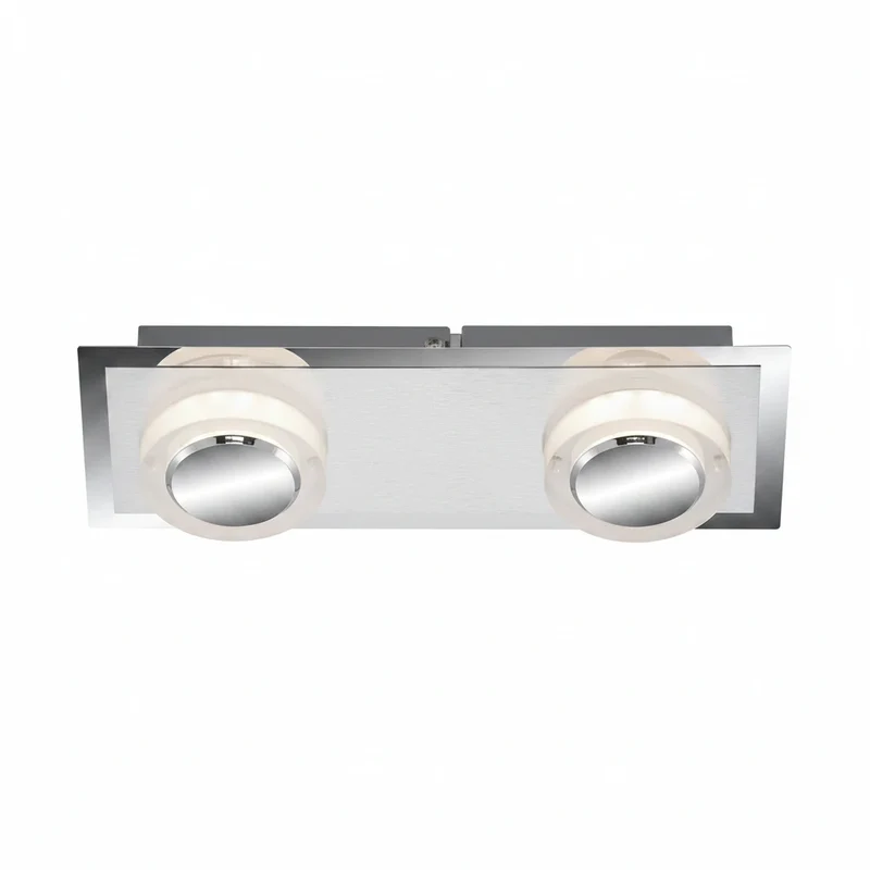 LED Wand- & Deckenleuchte 2er Aufputz-Spot rechteckig