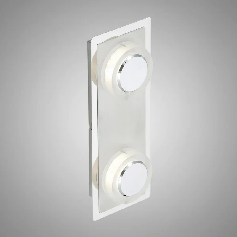LED Wand- & Deckenleuchte 2er Aufputz-Spot rechteckig