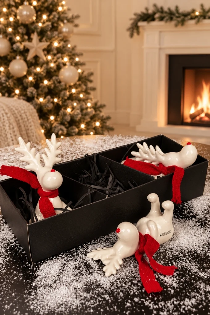3er Set Rudolph in Geschenkverpackung