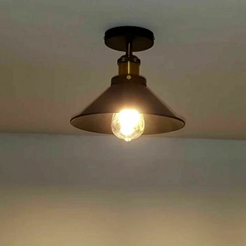 Schwarze LED Deckenlampen 22cm für Küche & Flur~2990
