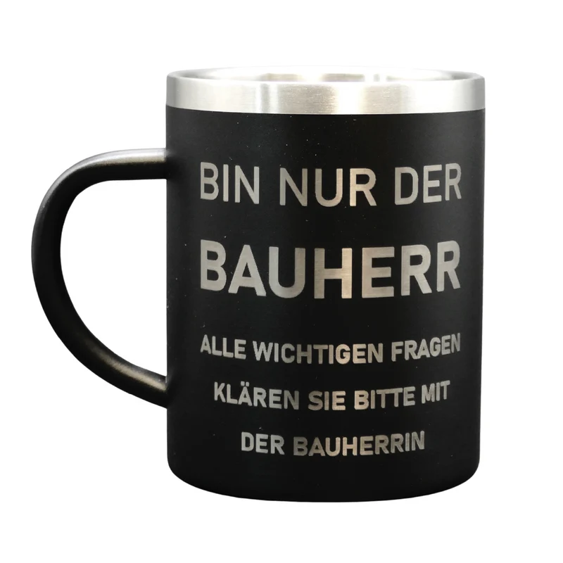 Edelstahl Becher | BAUHERR