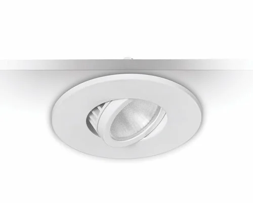 3er Set LED Einbaustrahler dimmbar & schwenkbar – IP44 – Weiß – Malmbergs MD-350