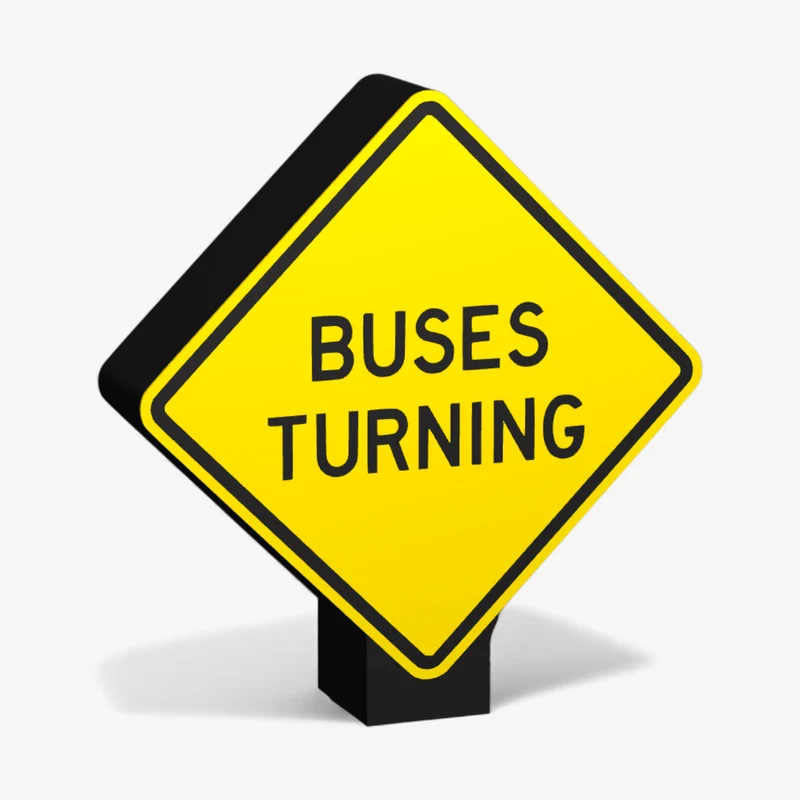 Buses Turning Lampe