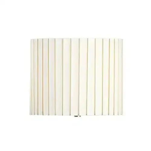 Lampenschirm plissiert creme E14 Ø20 cm 17 cm hoch