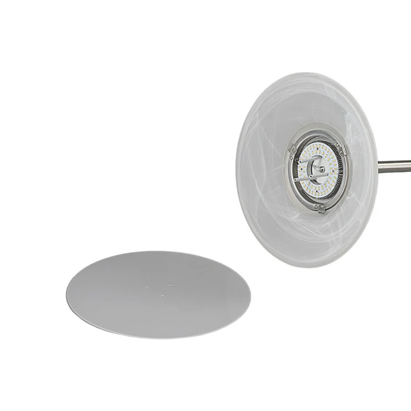 B-Ware Lindby Stehleuchte Deckenfluter LED Leselicht Ragna nickel dimmbar Leselampe
