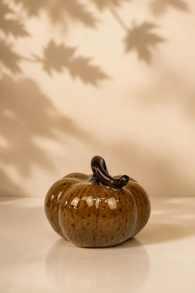 Deko Kürbis 11cm Herbstfarben