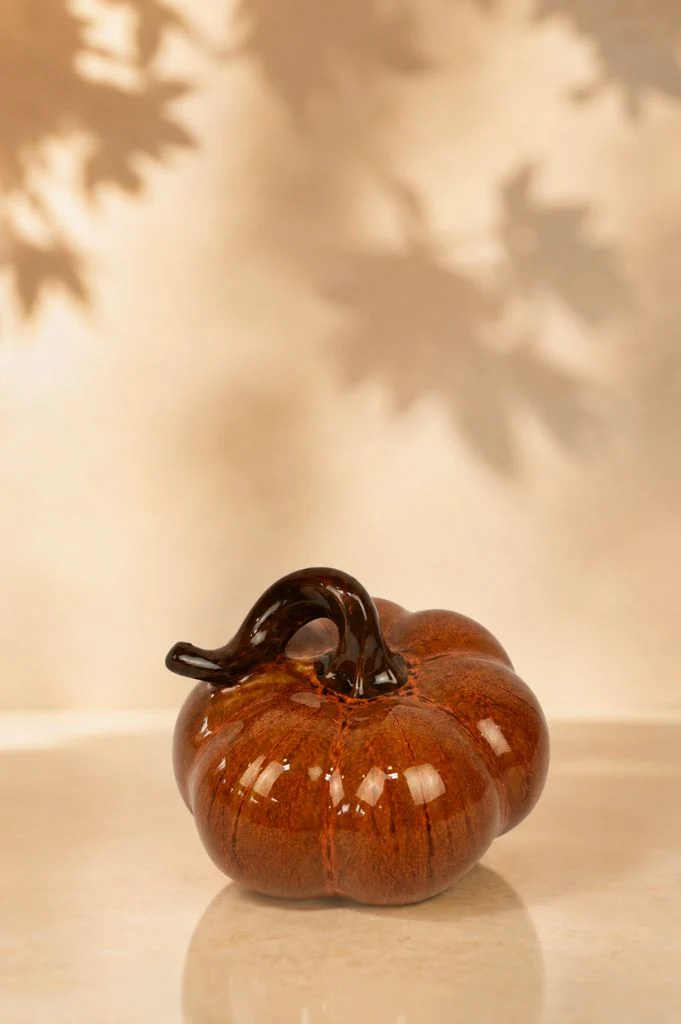 Deko Kürbis 11cm Herbstfarben