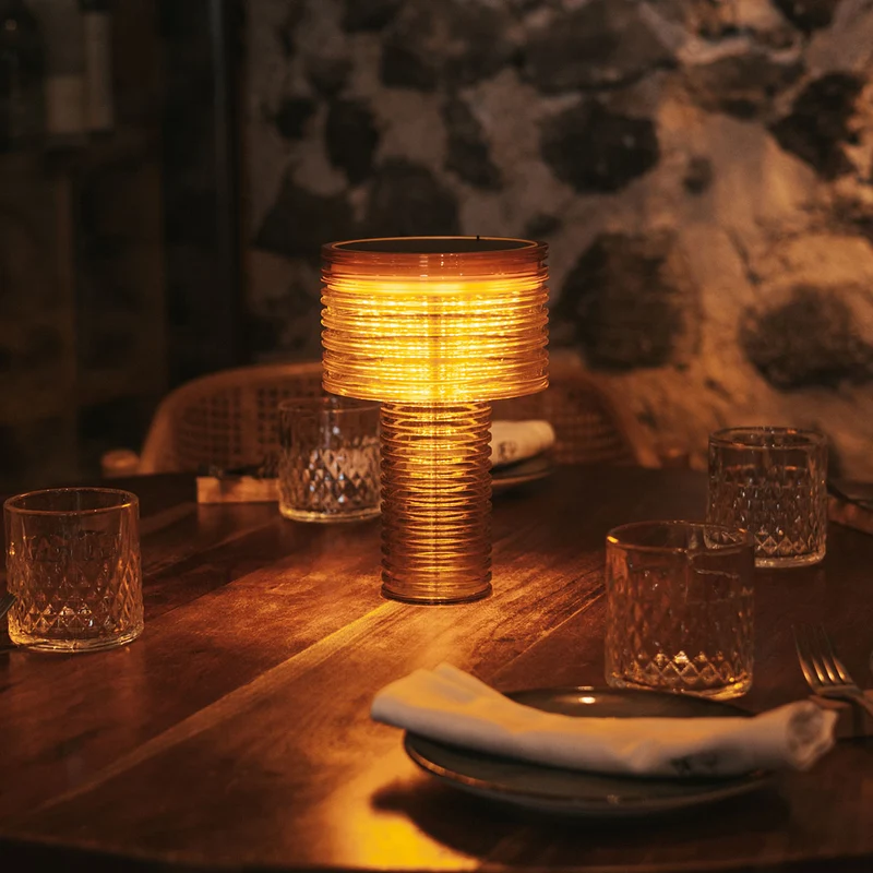 TISCHLAMPE AMBAR SOLAR