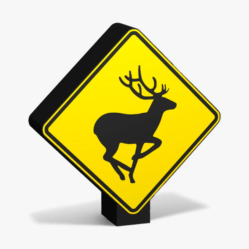 Deer Lampe