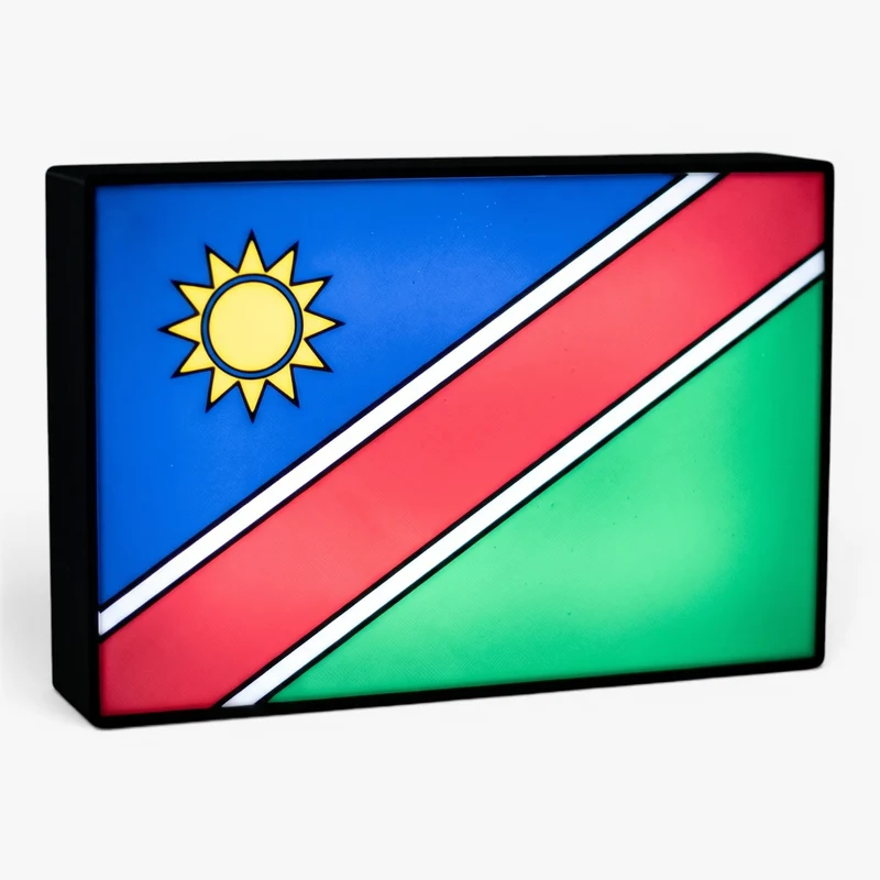 Namibia Flagge Lampe