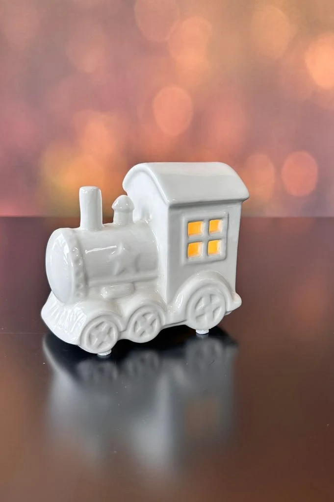 Deko Zug Lukas - Lok oder Waggons in 3 Varianten