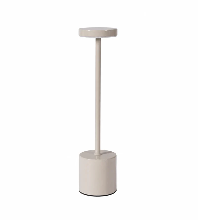 Elvis LED-Tischlampe, beige