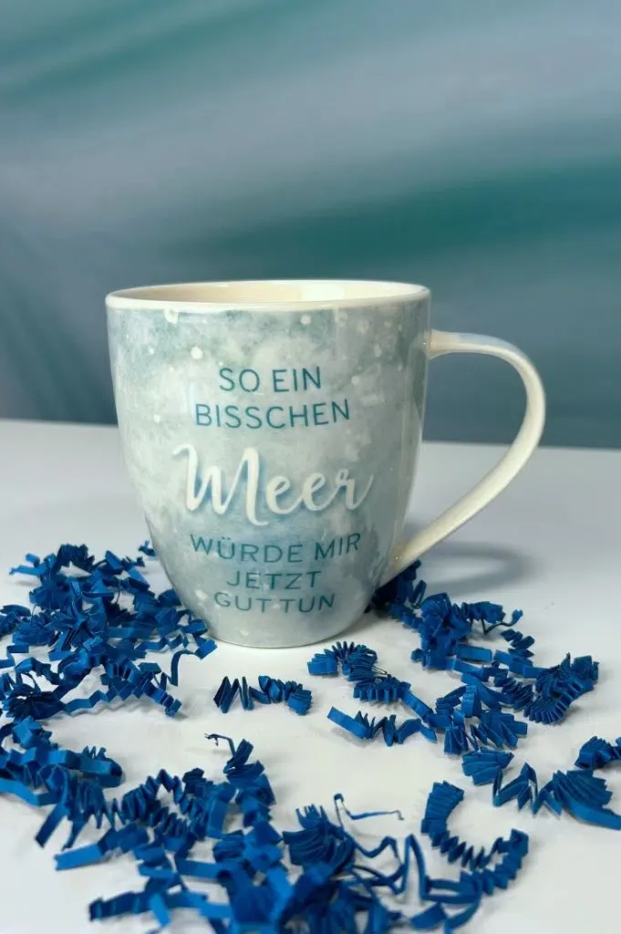 Porzellanbecher bisschen Meer