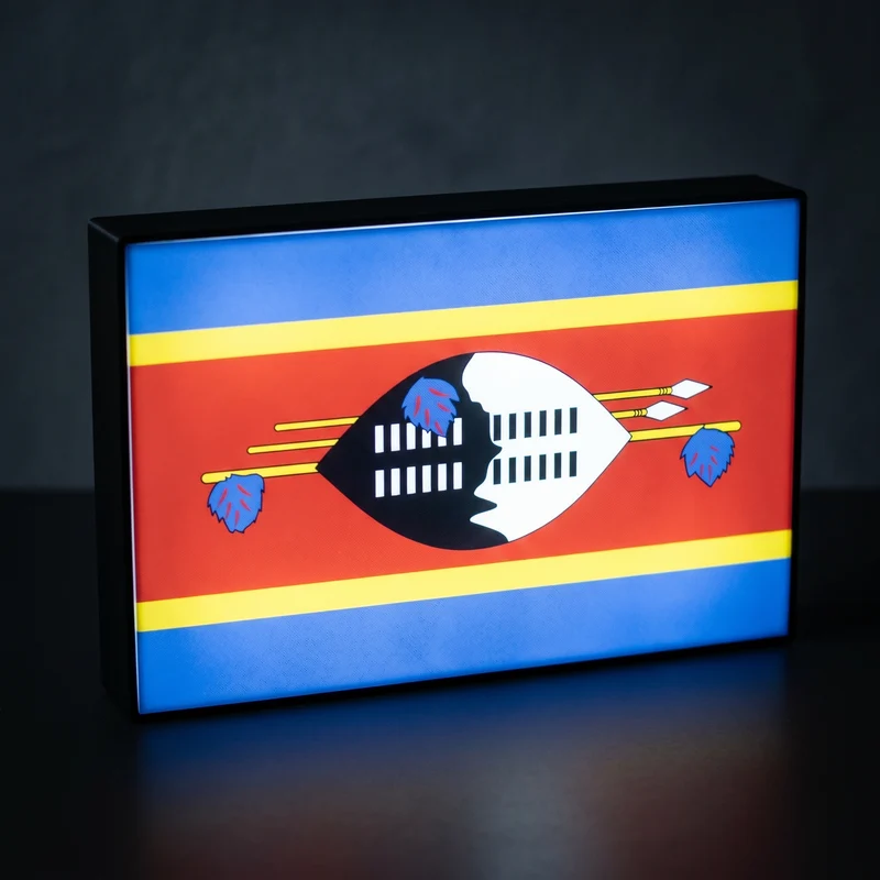 Eswatini Flagge Lampe