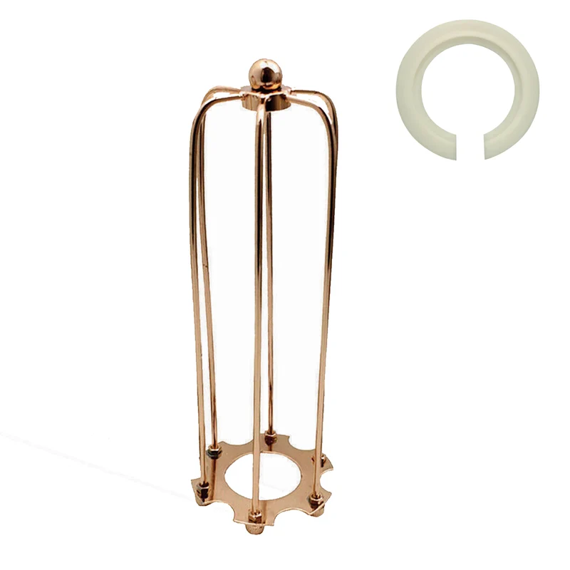 Langem Drahtkäfig-Lampenschirm für E27 Led wandleuchte~2942