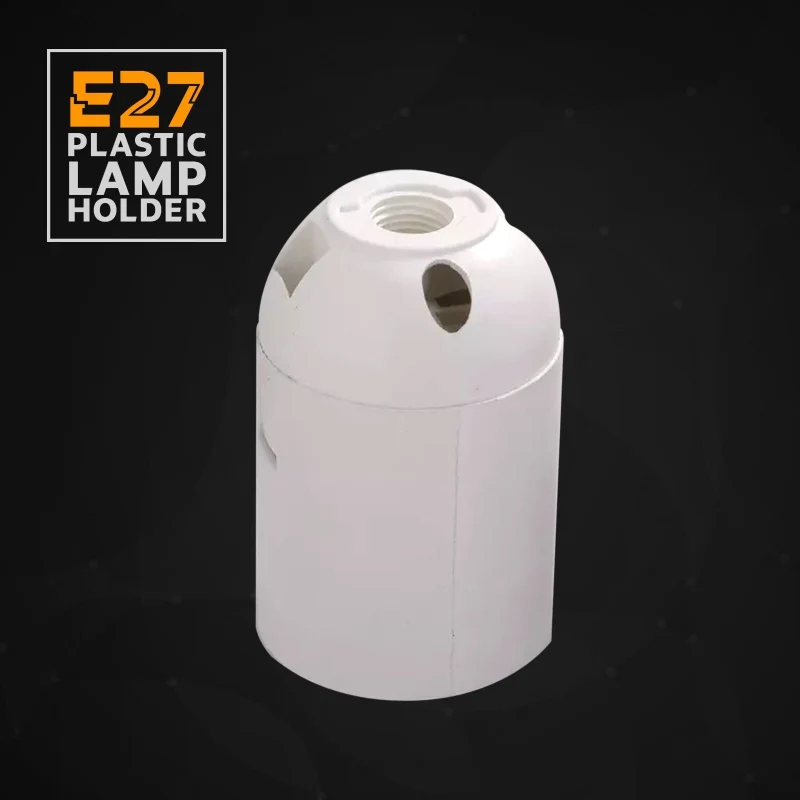 E27 Retro Glühbirnenfassung Kunststoff DIY ~2939
