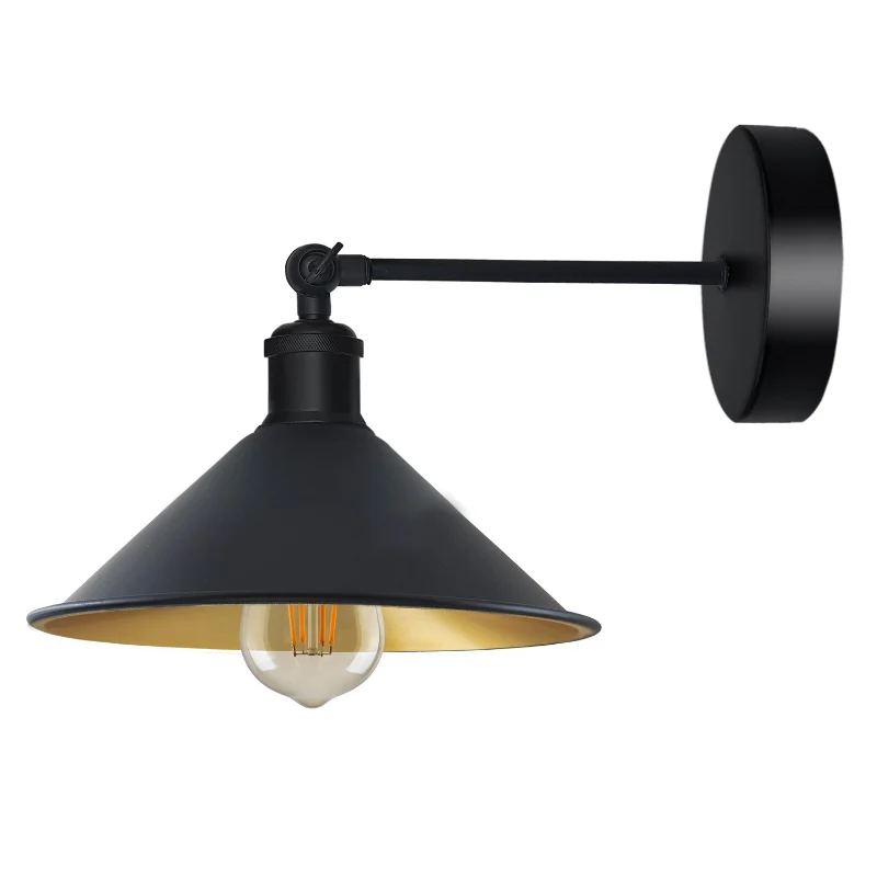 Modern Wandleuchte|E27 Lampenfassung|22cm Lampenschirm~2927