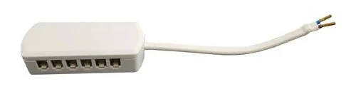 LED AR Verteiler 6-fach – mini & flach, für LED-Trafo / Netzteil