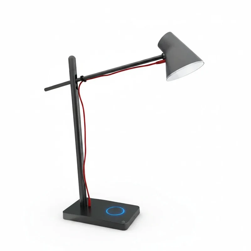 LED Schreibtischlampe dimmbar mit Touch & USB – Flexible Leselampe für Büro & Homeoffice