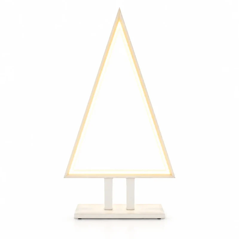 Sompex Pine Wood LED-Tannenbaum Weiß, 38 cm – mit optischen Fehlern