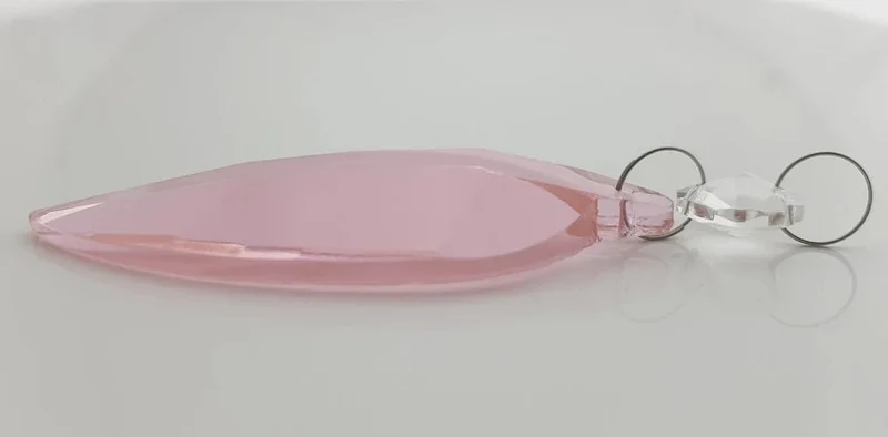 Kristall Anhänger Ersatzkristall Kronleuchter rosa pink – Ø 0-20 cm | Sompex