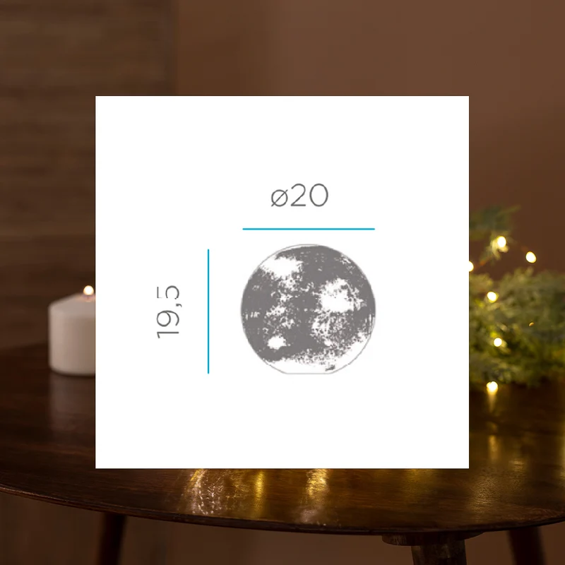 TISCHLEUCHTE FÜR WEIHNACHTEN LUA 20