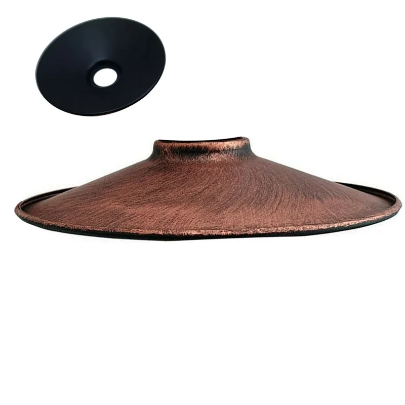 Retro Rustikales Rot Lampenschirm für Wandleuchten ~ 2866