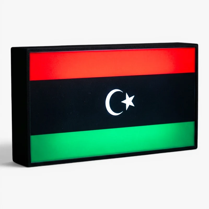 Libyen Flagge Lampe