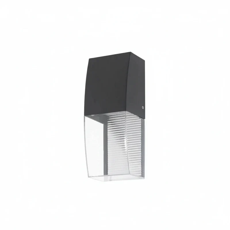 LED Außenwandleuchte „Servoi“ anthrazit – modern, IP44, warmweiß