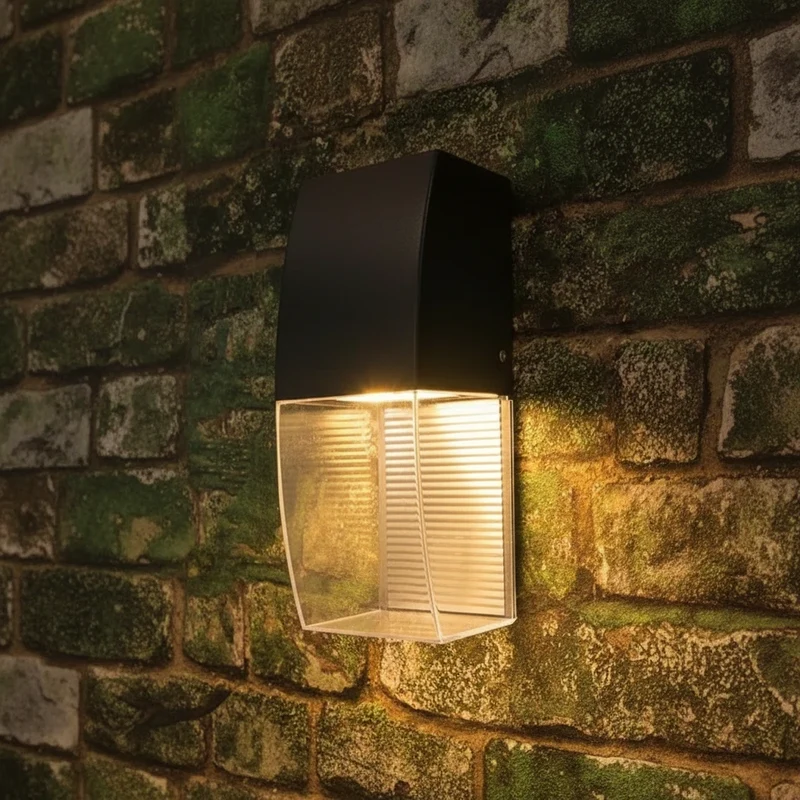 LED Außenwandleuchte „Servoi“ anthrazit – modern, IP44, warmweiß