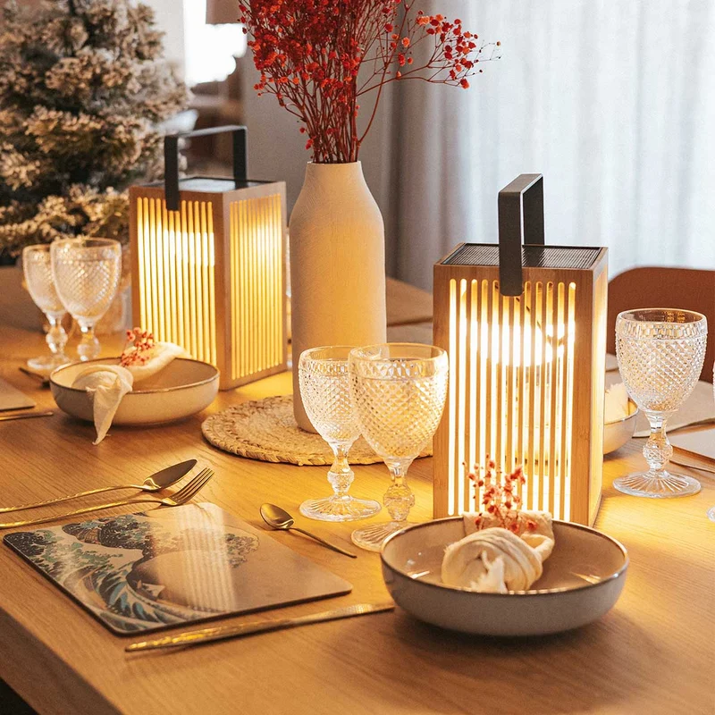 TISCHLEUCHTE FÜR WEIHNACHTEN OKINAWA LANTERN