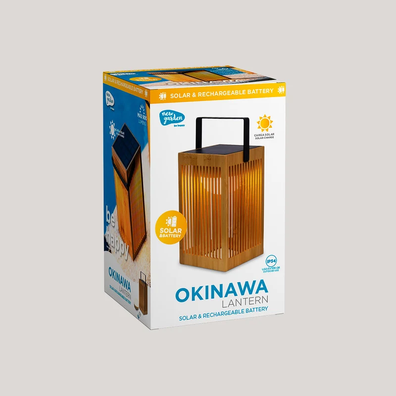 TISCHLEUCHTE FÜR WEIHNACHTEN OKINAWA LANTERN