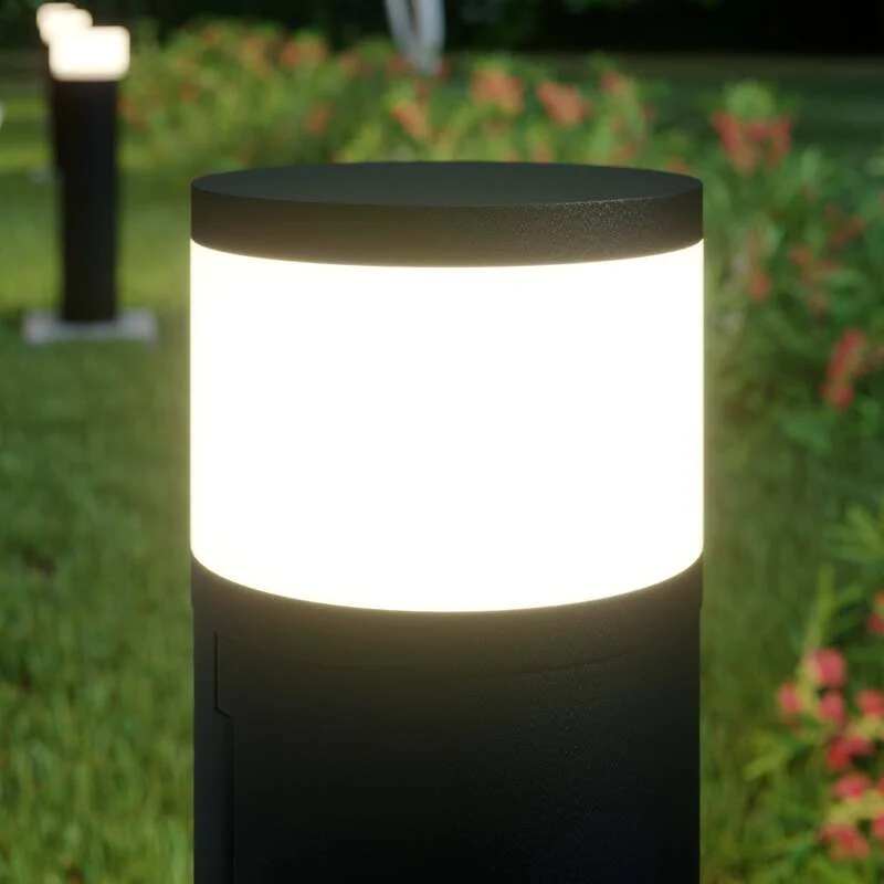 B-Ware Lucande Sockellampe Corban Außenleuchte Gartenlampe dimmbar anthrazit IP44