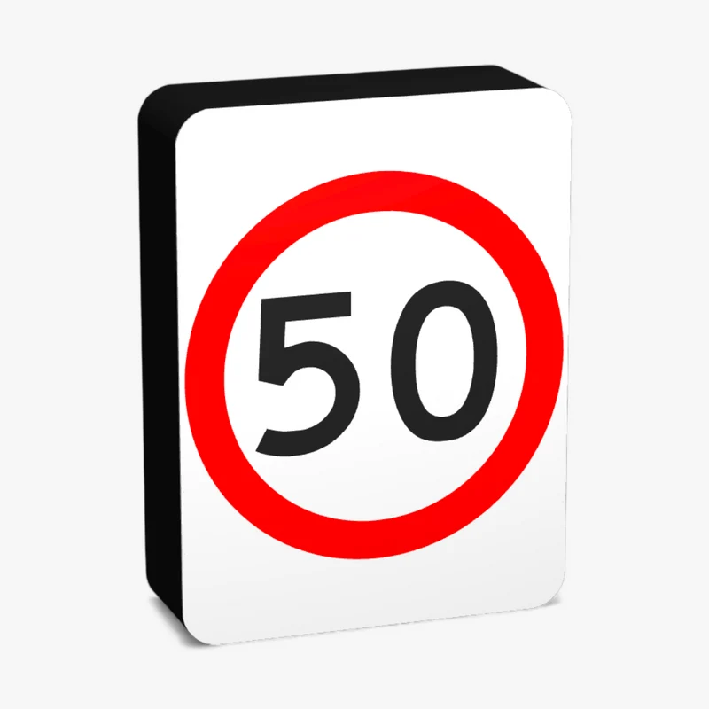 50 KMH Lampe