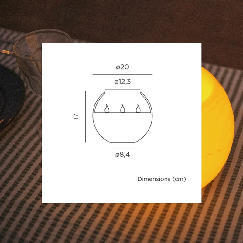 LAMPEN IM KERZENFORMAT DOLO 20 BALL
