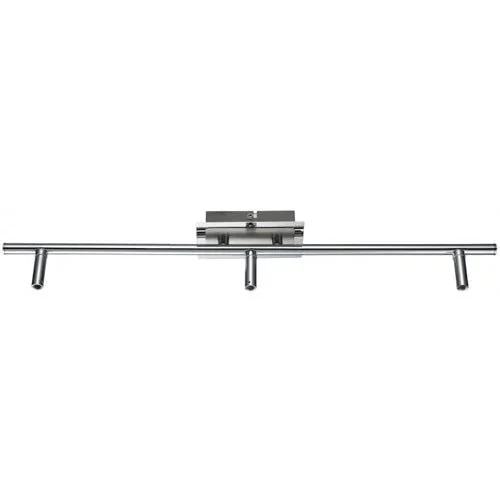 Armatur Deckenlampe 3 flammig 55cm Chrom eckig