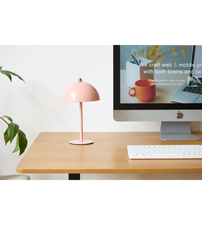 Bloom Tischlampe, Rosa