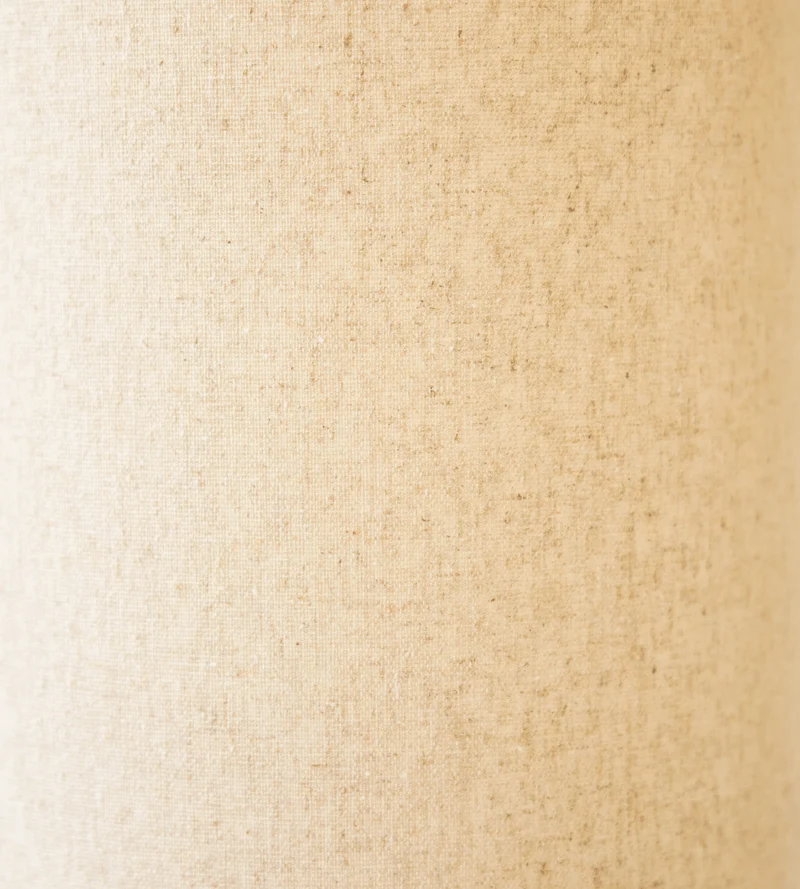 Mariah Stehlampe mit Lampenschirm aus Leinen, 145 x 50 cm