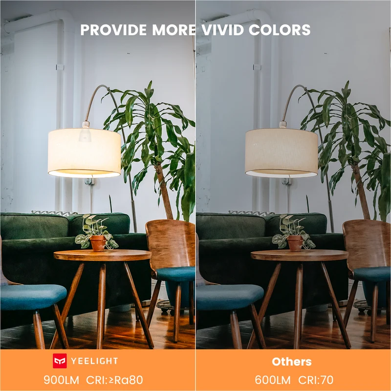 Yeelight Smart Dimmable Bulb W3- 4pack