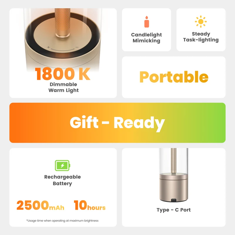Yeelight×Wyze Candela Lamp