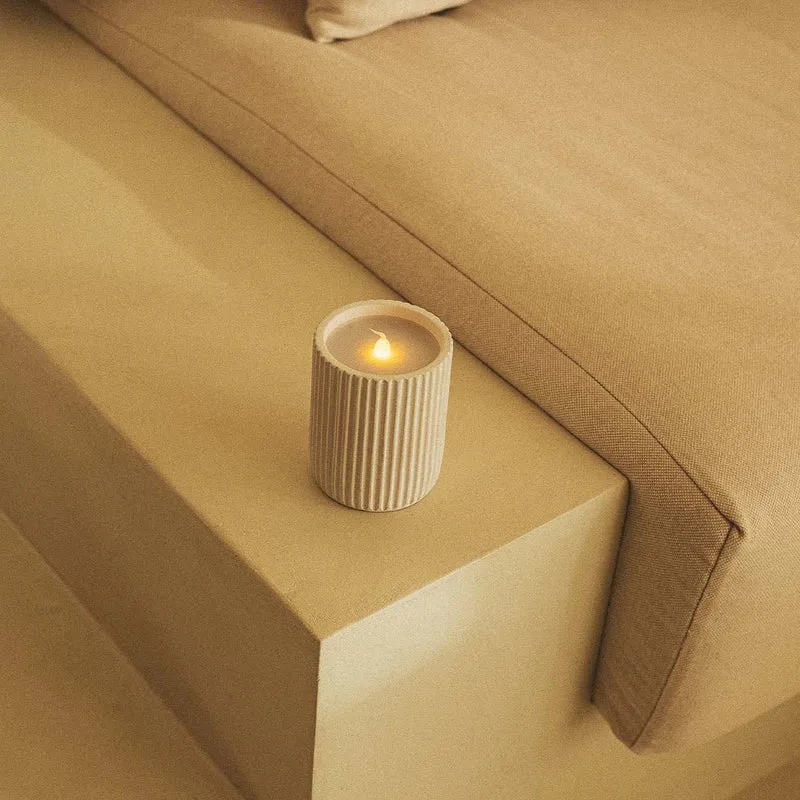 LAMPEN IM KERZENFORMAT DOLO CERAMIC (Pack 2 Einheiten)