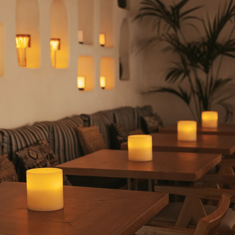 LAMPEN IM KERZENFORMAT DOLO 3 WICKS
