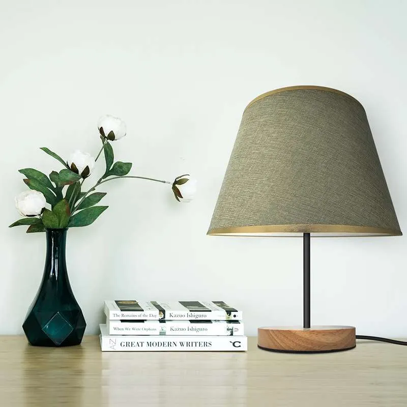 Modern 60W Tischlampen Mit Coolie Lampenschirm~2746