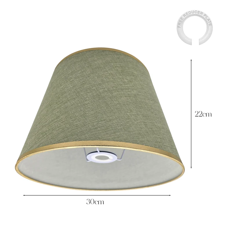 Moderner Coolie-Lampenschirm aus Stoff - E27~2744