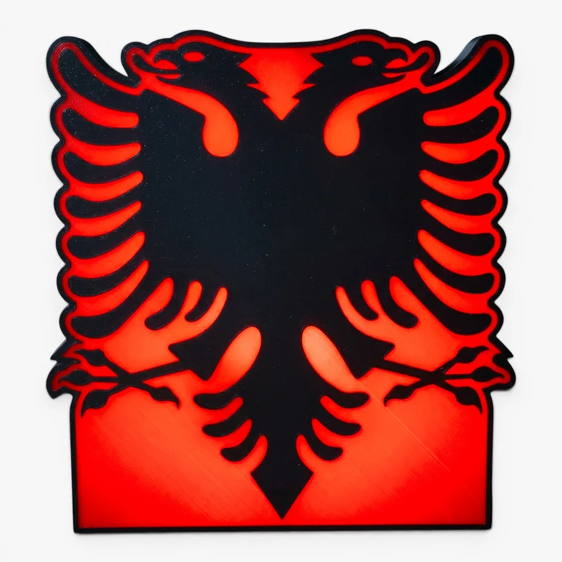 Albanien Adler Flagge Lampe