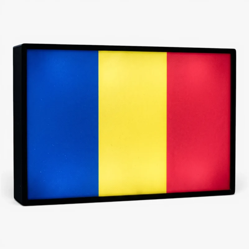 Tschad Flagge Lampe